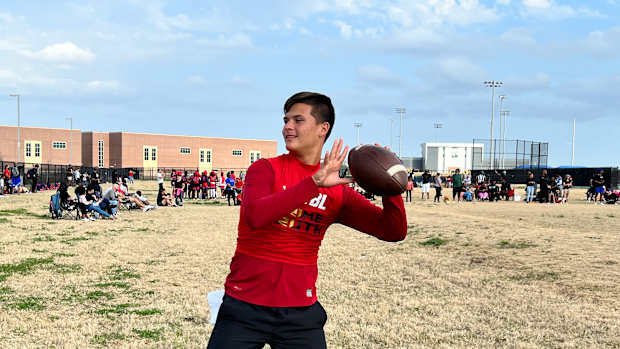 Jayce Nixon Quarterback Zephyrhills (Fla.) Zephyrhills Christian  Prime Truth DR Sportz Houston